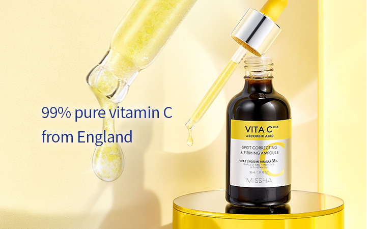 99% pure vitamin C from England